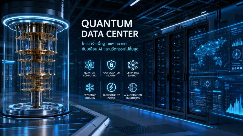 Quantum Data Center คืออะไร? อนาคตใหม่ของศูนย์ข้อมูลที่องค์กรยุค AI ...